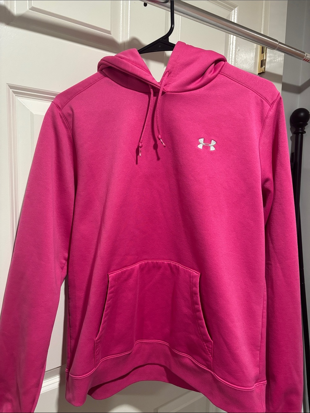 Under Armour Hot Pink Hooded Pullover